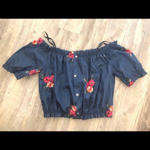 Women’s off the shoulder top